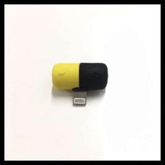 iPhone 2way 変換アダプター 充電 イヤホン 通話 ツートン 2in1