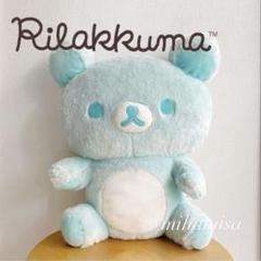 リラックマふんわりほっぺ ぬいぐるみ XL プレミアム リラックマ☆ふんわりぬいぐるみXL プレミアム☆人形☆BIG