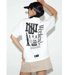 美品】nbb Weekend モックネックシャツ ネイビー