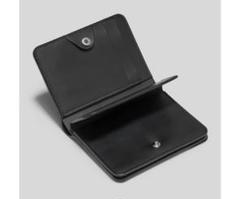 美品　forme / Post Wallet ◆ブラック 二つ折り財布 箱付き 美品 forme / Post Wallet ◇ブラック 二つ折り財布 箱付き