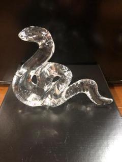 バカラヘビ縁起物美品 No1