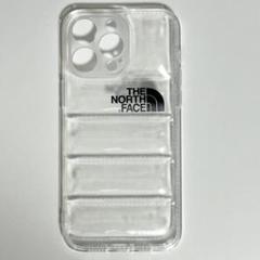 THE NORTH FACE iPhone14ProMaxケース クリア ダウン