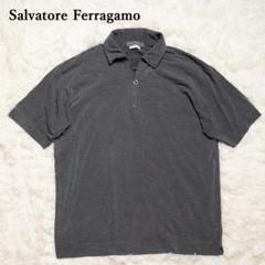 サルヴァトーレフェラガモ　メンズポロシャツ　3L 未使用に近い 2025年最新】Salvatore Ferragamo メンズ ポロシャツの人気