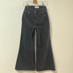 TOMWOOD ダークグレー フレアパンツ