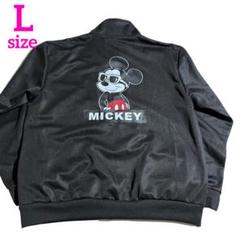 タグ付き Disney ジャージ トラックジャケット ミッキー刺繍 ワッペン Disney - DISNEY MICKEYMOUSE ワッペン刺繍 トラックジャケット