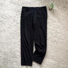 【ZARA】スリムフィットスラックス テーパードパンツ ビジネス フォーマル 黒
