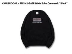 トップス VAULTROOM SteinsGate NIXIE TUBE CREWNECK VAULTROOM SteinsGate NIXIE TUBE CREWNECK