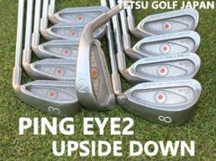 PING - 1番-SW アイアン11本　ピン　EYE2 10本/EYE2プラス1本　オレンジ ビンテージなゴルフクラブを愉しむ | ピンアイ2 PING EYE2