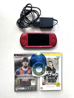 【ジャンク品】PSP本体+UMDゲーム3 本