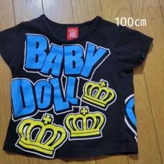 BABY DOLL 王冠プリント Tシャツ