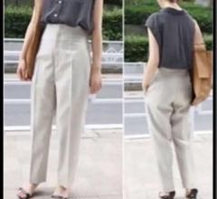 IENA トリアセボンディングハイウエストパンツ　38サイズ IENA トリアセボンディングハイウエストパンツ 40 ナチュラル