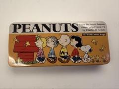 昭和レトロ❤︎サンリオ SNOOPY スヌーピー❤︎ 缶ケース ヴィンテージ 日本製 Bibian 比比昂 - スヌーピー 筆箱 缶ペンケース 6個セット