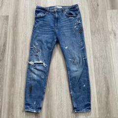 ZARA ザラダメージスキニーデニムEUR40