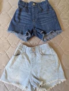 グローバルワーク　ショートパンツ　デニム　キッズ