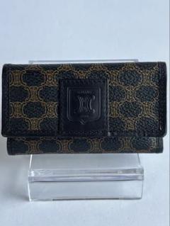 ★未使用★CELINE セリーヌ キーケース ブラックマカダム 保管袋付き ☆未使用☆CELINE セリーヌ キーケース ブラックマカダム 保管袋