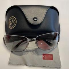 Ray-Ban シルバー サングラス ケース付き