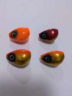 なみだまTG 4個セット タングステン100〜80g ケイムラコーティング なみだまTG 4個セット タングステン100〜80g ケイムラ