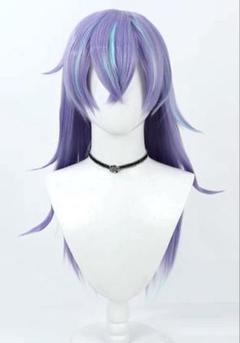 にじさんじ　星導ショウ　コスプレ　ウィッグ　カットセット済み　完成品 にじさんじ 星導ショウ コスプレ ウィッグ カットセット済み 完成品
