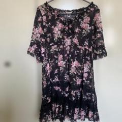 花柄ワンピース　レストローズ　13 フェアリーグランジ 森ガール フェアリーコア
