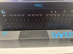 GPROキーボード、マウスパッドセット