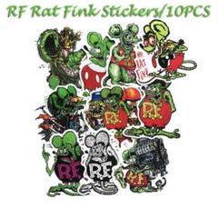 RAT FINK ラットフィンク 防水ステッカー 10枚セット