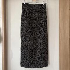 【美品】AZUL by moussy レオパード柄タイトスカート