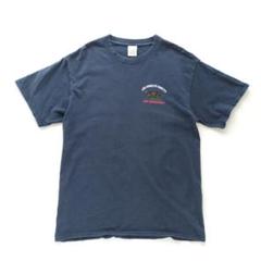 ポートカンパニー ロサンゼル 消防局 バックプリント Tシャツ ネイビー【М】