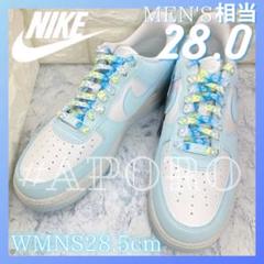 NIKE ナイキ AIR FORCE 1 エアフォース1 ブルー 豹柄 28