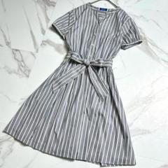 美品✨ブルーレーベルクレストブリッジ 小花柄ロングシャツ