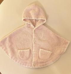 新品未使用）カシウェア ベビーポンチョ ネイビー BABY PONCHO(12-24（12～24ヶ月） mist/white): BABY&KIDS