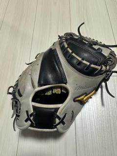 22【極良品】ミズノプロ中日木下型軟式キャッチャーミット