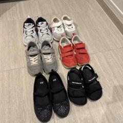 子供靴まとめ売り6足 16cm〜18cm(箱無し)