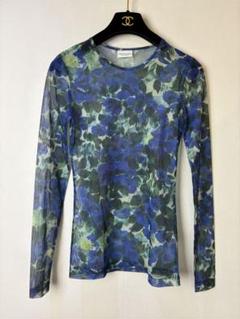 年末のプロモーション特価！ DRIES Small Extra シアー花柄長袖Tシャツ NOTEN VAN トップス