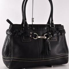 【未使用】コーチ　COACH　黒　バック　レザー 新品・未使用】黒 COACH コーチ ブラック レザー ショルダー