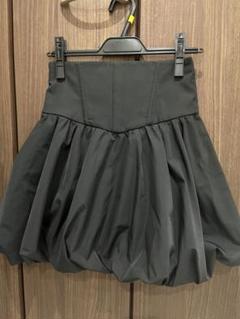snidel スナイデル　バルーンスカート　黒
