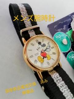 レトロ希少品、電池＆ベルト交換済み】セイコー ALBA ミッキー