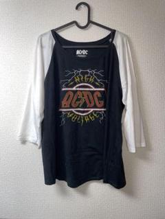 BEATJIVE ACDC ラグラン Tシャツ 7分袖 メンズ レディース ロンt