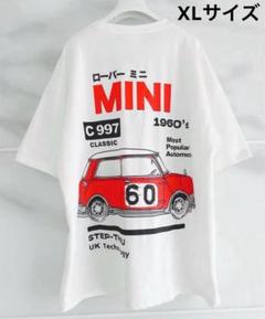 【レア】ローバーミニ/Tシャツ/ホワイト/白/韓国/XL【美品】
