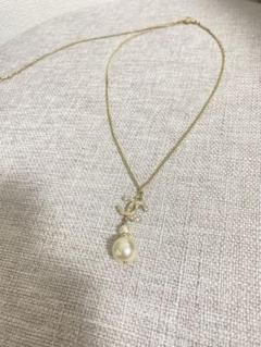 CHANEL ツウィステッド ラインストーン ダブルパール ネックレス CHANEL ツウィステッド ラインストーン ダブルパール ネックレス