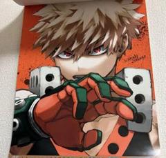 【匿名配送】爆豪勝己　リッチポスター　A3 少年ジャンプ ヒロアカ 僕のヒーローアカデミア 爆豪勝己 リッチ