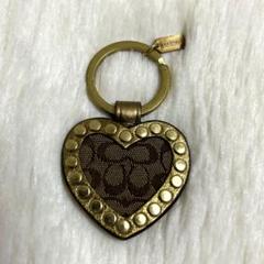 【極美品】コーチ キーホルダー ミニリュック ホースアンドキャリッジ イエロー COACH】コーチ メタル ホース アンド キャリッジ キーリング