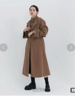 美品 TINA : JOJUN 3WAY ロングコート M TINA：JOJUN（ティーナジョジュン）の「3WAY ロングコート TINA