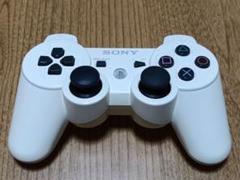 純正 PS3 デュアルショック3 コントローラー ホワイト 基盤内部清掃済