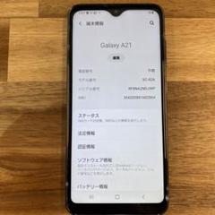 カズキング様【ジャンク品】docomoGalaxy A21 ホワイトブラック2台 Amazon | docomo Galaxy A21 SC-42A ホワイト White SIMフリー