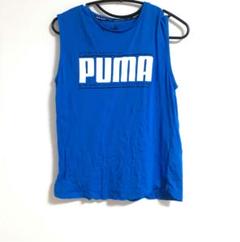 PUMA ノースリーブ タンクトップ 青　160センチ