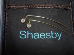 Shaesby♡シェイスビー※片耳のみスレッドスルー シェイスビー Shaesby スライスダイヤモンド ピアス 片耳 - メルカリ