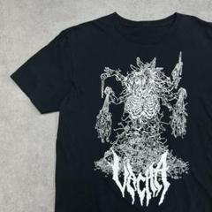 モンスター　VACHA　トップス　半袖　Tシャツ　古着　ブラック　黒色　L