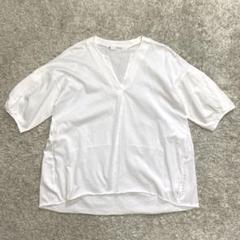 ANTGAUGE アントゲージ ビッグシルエット オープンフロントネックTシャツのサムネイル