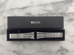 BELTiES AppleWatch デュアルラインマグネットバンド シルバー