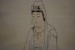 真作/山川永雅/岩上聖観音/桐共箱付/布袋屋掛軸HG-737 真作/山川永雅/岩上聖観音/桐共箱付/布袋屋掛軸HG-737 - メルカリ